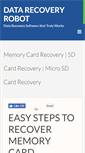 Mobile Screenshot of datarecoveryrobot.com